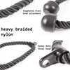 Heavy-Duty Triceps Rope 27-36" | Adjustable Length | Durable Nylon