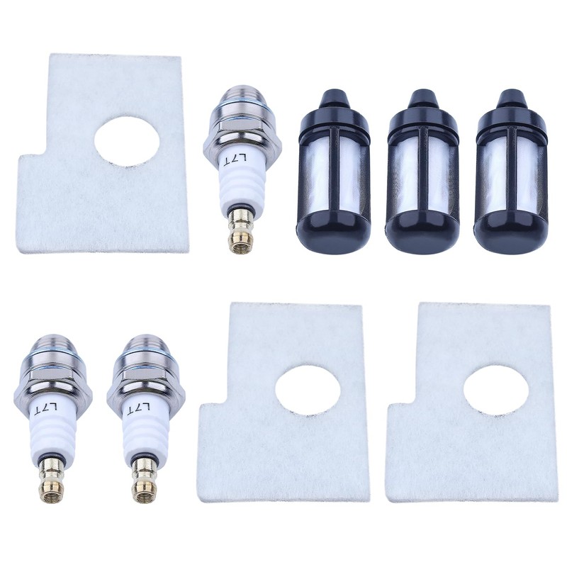 Adefol Air Fuel Filter Spark Plug Kit Replacement Parts for