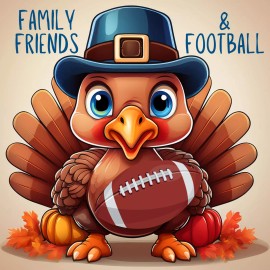 Sign Me Up By Diana Friends Family & Football Thanksgiving Sign or Door Hanger