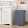 Function Home Trash Can Cabinet, 13 Gallon Kitchen Garbage Can,