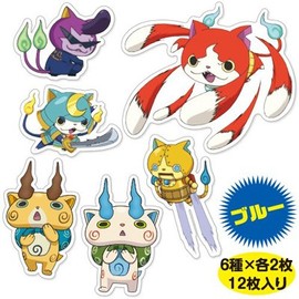 Yokai Watch Wall Sticker Blue