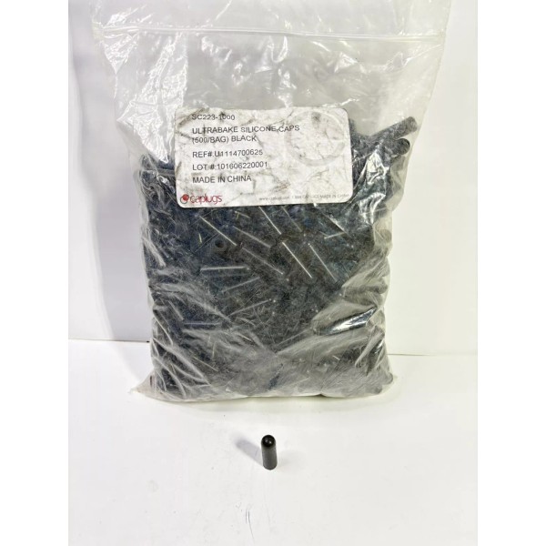 CAPLUGS Qty-500 CAPLUGS SC223-1000 ULTRABAKE Black Silicone Masking Caps .223”