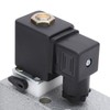 Electric Solenoid Valve G1/4in 2 Position 4 Way Square Single