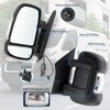 Lqito Left Driver Side Mirror Compatible with 2014-2025 Ram Promaster