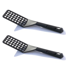 Range Kleen 9011 Black Slotted Nonstick Spatula Turner 2-Pack