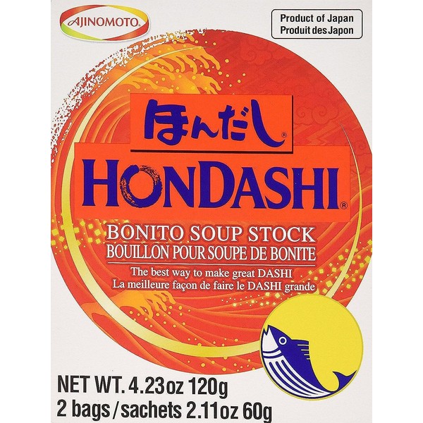 Ajinomoto - Hon Dashi (Soup Stock) (Hondashi 4.23 oz x 3 Pack)