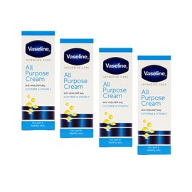 Vaseline Intensive Care All Purpose Cream, Cracked Skin Relief, 4-Pack. 1.41 FL Oz Each, 4 Tubes