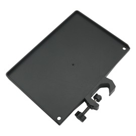 DGBRSM Mic Stand Clamp-On Rack Tray Holder Microphone Stand Plastic Tray for Stage, Live Streaming, Recording, Concert Performance
