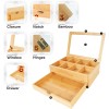 Tea Bunch Bamboo Tea Bag Organizer