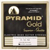 Pyramid Gold Flatwound Long Scale Bass Guitar Strings 40-105