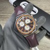 Swatch NEW✅ Swatch Irony PRISIONER Chronograph Dark Purple Leather Men's