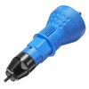 Electric Rivet Tool Nut Gun Attachment Cordless Drill Adapter Insert