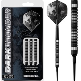 DESIGNA Dark Thunder V2 Soft Tip Tungsten Darts