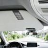 Grandson Drive Safe Car Visor Clip, Stainless Steel Laser Engraved