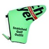 COMO COME Golf Putter Cover Cluth Player Fluorescent Zipper Headcover