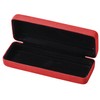 Compact Square Glasses Case, Rugged Aluminum Hard Case, Spring Loaded