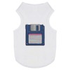 Azeeda 'Blue Floppy Disk' Pet Dog/Cat T-Shirt, M (PT00143838)