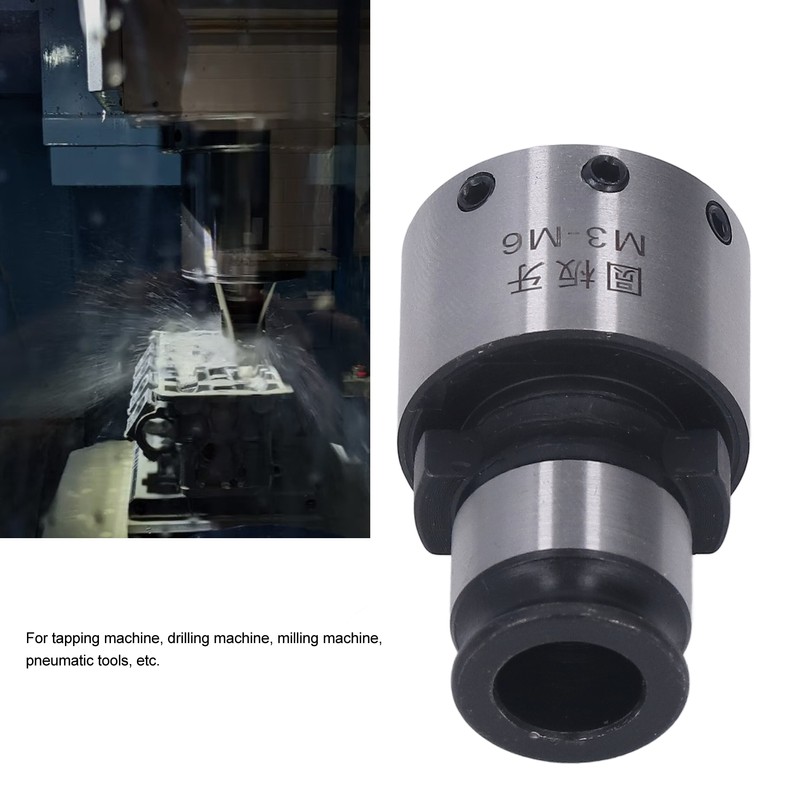 GT12 Round Die Chuck with Hex Wrench Carbon Steel Male