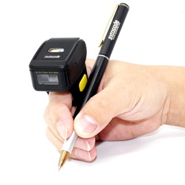Ring Bluetooth Barcode Scanner,Symcode 1D Scanners Wireless Finger Barcode Reader