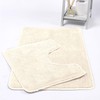 GA COMMUNICATIONS Bathroom Mat Sets 2 Piece Non Slip Washable
