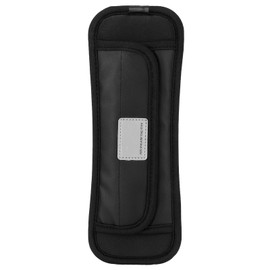 KIMISS Guitar Strap Pad - Non-Slip Shoulder Pad with Decompression Cushion for Backpack, Sport Bag, & Guitar - Durable Black Design