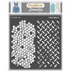 CrafTreat Diamond Pattern Stencils for Painting on Wood, Canvas, Paper,