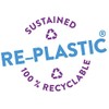 WISSNER® 80260 aktiv lernen - 100er Rechenkette rot/blau - RE-Plastic®