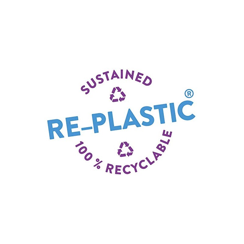 WISSNER® 80260 aktiv lernen - 100er Rechenkette rot/blau - RE-Plastic®