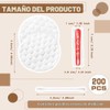 Tondiamo - Juego de 200 piezas de cambiador de hotel
