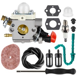 FS56RC C1M-S207A Carburetor Kit for Stihl FS 56 RC FS56 FS56C FS56R FS70 FS70C KM56RC FS70R FS70RC Trimmer Weed Eater Carb Replace 4144-120-0603 4144-120-0600