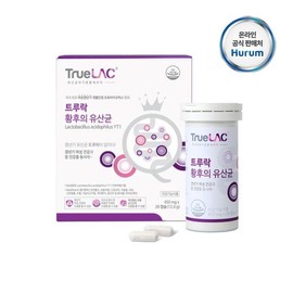 Trulak 트루락 황후의 유산균 4주 (450mgx28캡슐) x 1개 갱년기 여성 유산균 TrueLac Queen's Probiotics 4 Weeks (450mg x 28 Capsules) x 1 Pack Menopausal Women's Probiotics