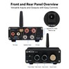 WOOPKER AS-33 Stereo Receivers Amplifier Home Audio,2 Channel 200W Dual