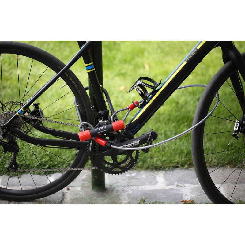 Zefal Unisex's K-Traz Cable Lock, Black, 120 cm