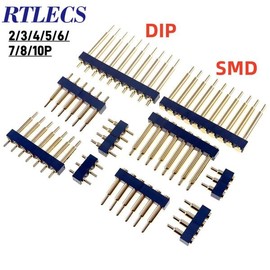 2 Pcs 수 스프링 장착 포고 8 행 7 5 6 피치 SMD DIP 패드 위치 단일 4 TH 3 커넥터 10 핀 54MM [Height 6.5 MM] 2 Pcs Spring Loaded pogo 8 Row 7 5 6 Pitch SMD DIP Pad Position Single 4 TH 3 Connector 10 Pins 54MM [Height 6.5 MM]