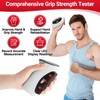 Tilcore Grip Strength Tester & Trainer - Handheld Dynamometer, Strengthener,