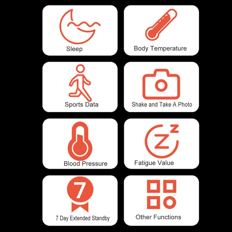 Smart Ring Health Monitor Health Fitness Detector Waterproof Smart Ring