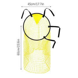 MUNSKT Football Net,Target Goal Football Kicking Net With Adjustable Straps, Soccer Top Bins Target Net,Soccer Training Equipment,Throwing Target For Kicking Accuracy Training For Kids Adults