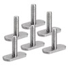 Walmeck 6Pcs Kayak Rails Screws Bolts Hardware Parts for Kayak