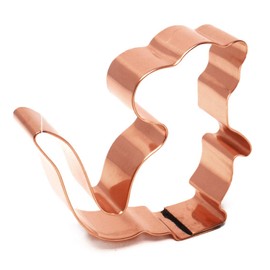 Small Cute Mouse Copper Cookie Cutter