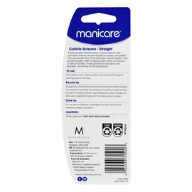 Manicare Straight Cuticle Scissors