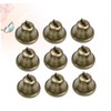 BIUDECO DIY Craft Bronze Bells 20pcs Set Small Bells for