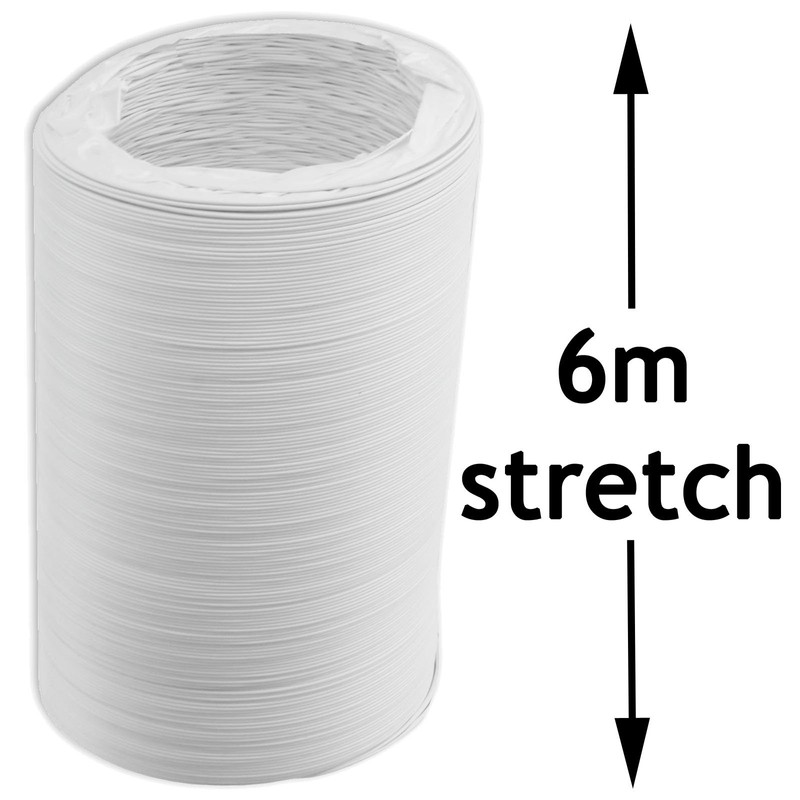 SPARES2GO Universal Tumble Dryer Condenser Vent Box + Extra Long