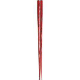 Kawai 118604 Chopstick Fuku Abyss Vermilion Size: Approx. 9.1 inches (23 cm)