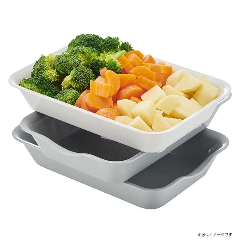 Ihara Planning VC-GYL Bat Antibacterial Bat & Colander Wide Smoky