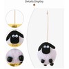 AUTMORAN 18Pcs Cute Sheep Ornaments Hanging Decor,Holiday Tree Decorative Lamb