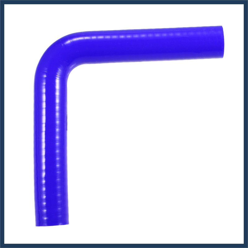 INFINAUTO 19mm 0.75" ID 90 Degree Elbow Silicone Reducer Hose