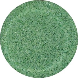 Wissmach Glass Frit Medium Olive Green Opal 96-07 1Lb. - 96 COE - Glass Fusing