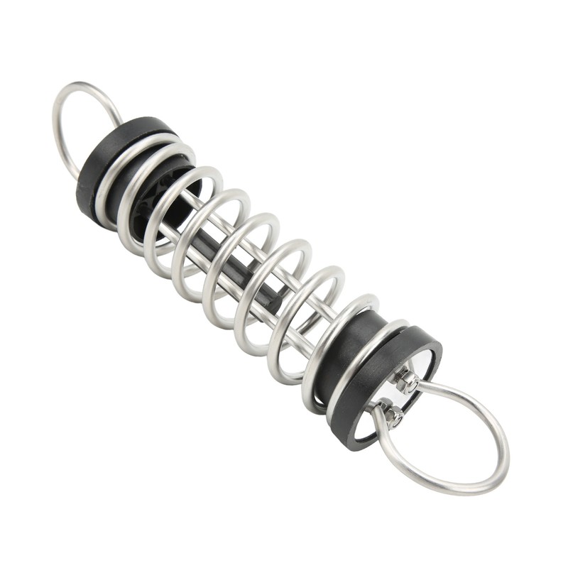 6x300mm Dock Line Mooring Springs 304 Stainless Steel Shock Absorbing