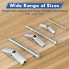 28Pcs Heavy Duty Drywall Anchors, Toggle Bolts and Wing Nut