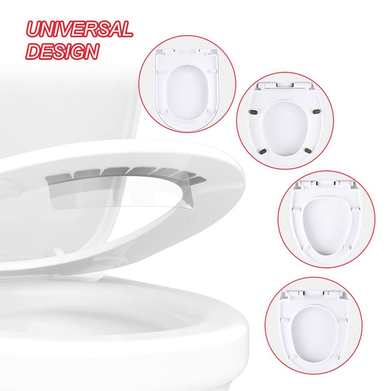 1PCS Toilet Seat Splash Guard,Transparent Toilet Seat Pee Guard,Urine Deflector,